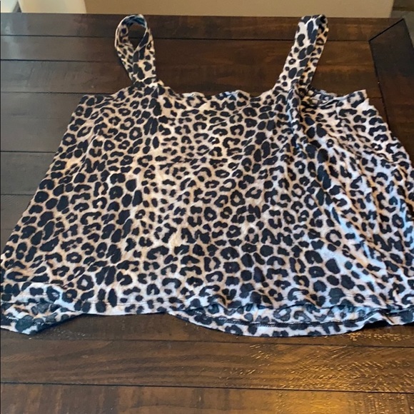 Express women’s leopard print tank top - Picture 2 of 3